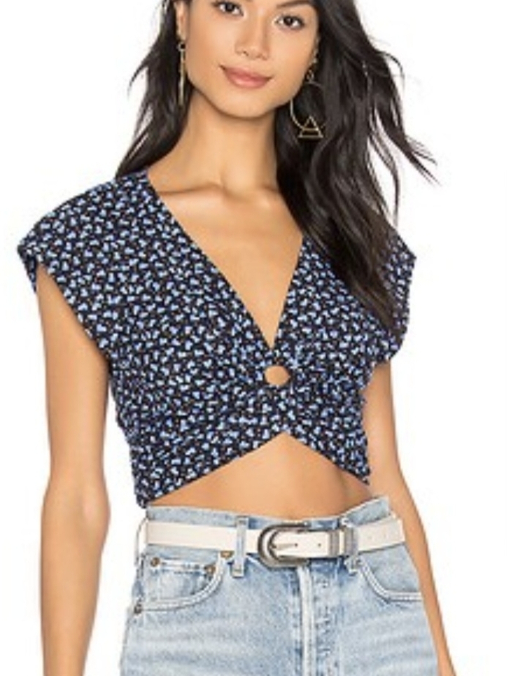 Free People NWT Havana Crop Top XS Re $68